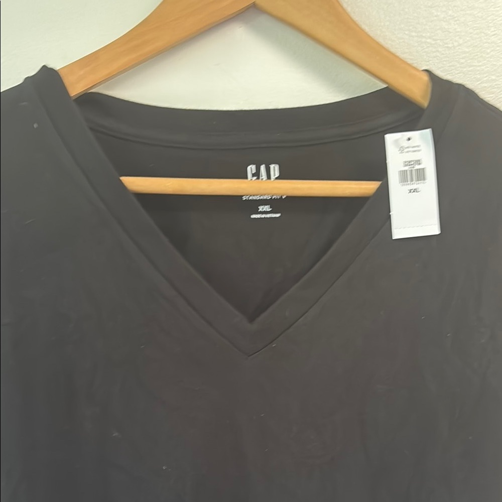 GAP Black Short Sleeve Tee sz XXL - Picture 2 of 8